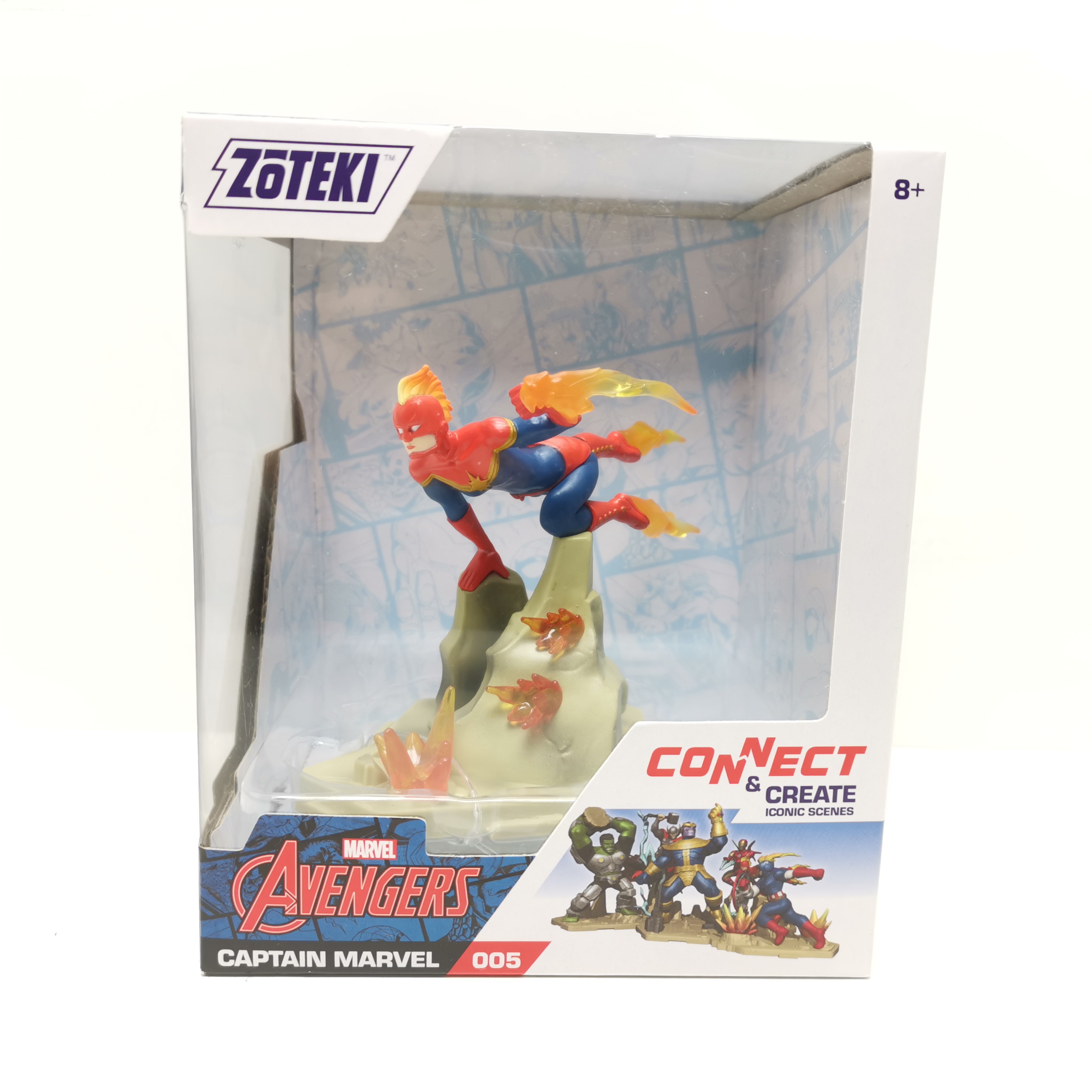 Figura Marvel Avengers Captain Marvel Zoteki