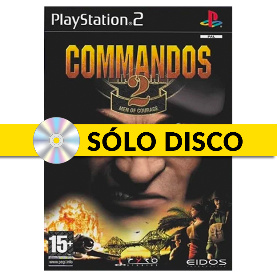 Commandos 2 Men of Courage PS2 (SP)