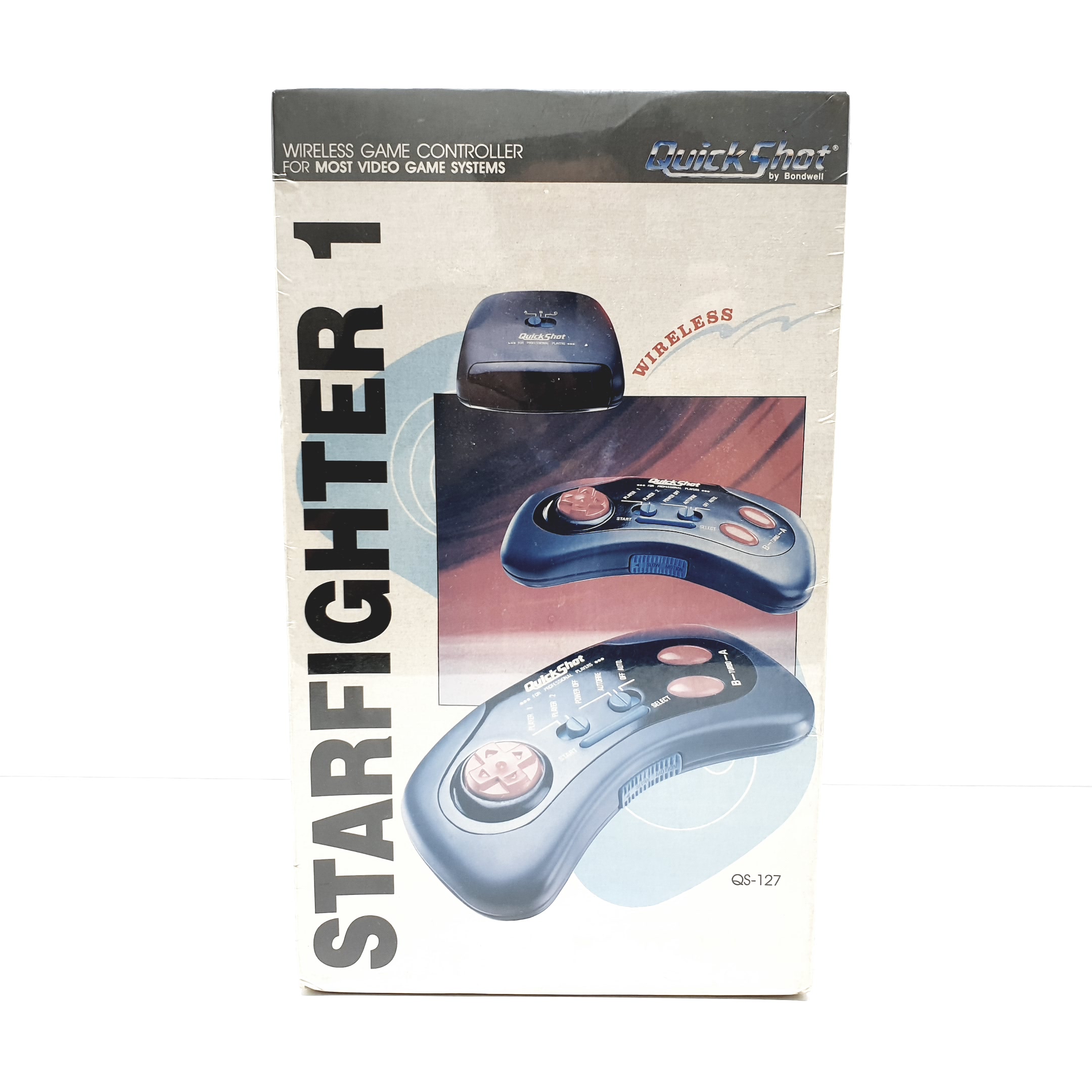 Mando Inalambrico Starfighter 1 Quick Shot QS-128 Mega Drive