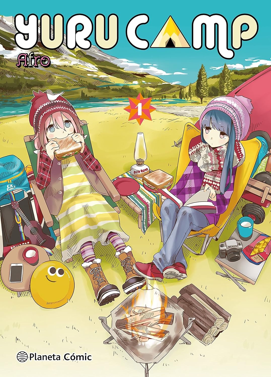 Manga Yuru Camp Planeta 01