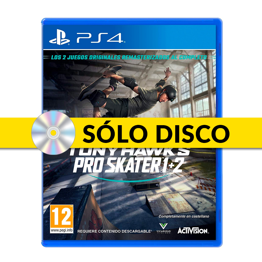Tony Hawk's Pro Skater 1 y 2 PS4 (SP)