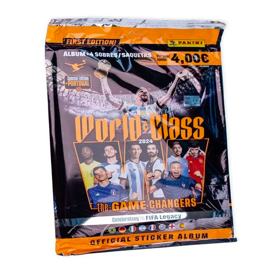Pack de Lanzamiento Album + 4 Sobres FIFA World Class Panini