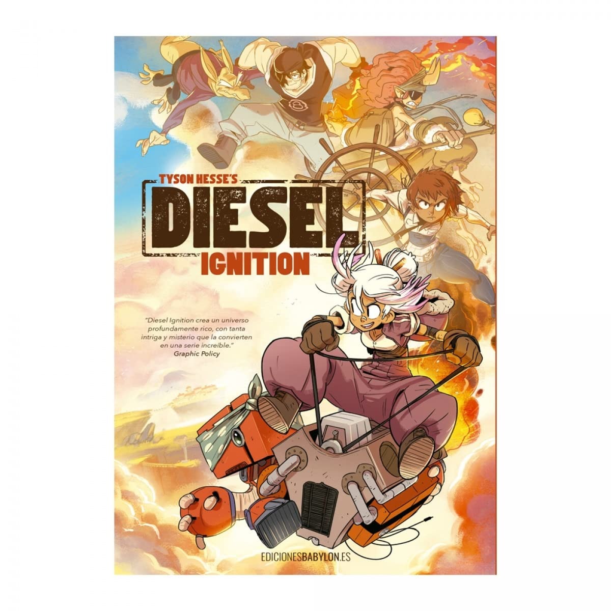 Comic Diesel Ignition Babylon