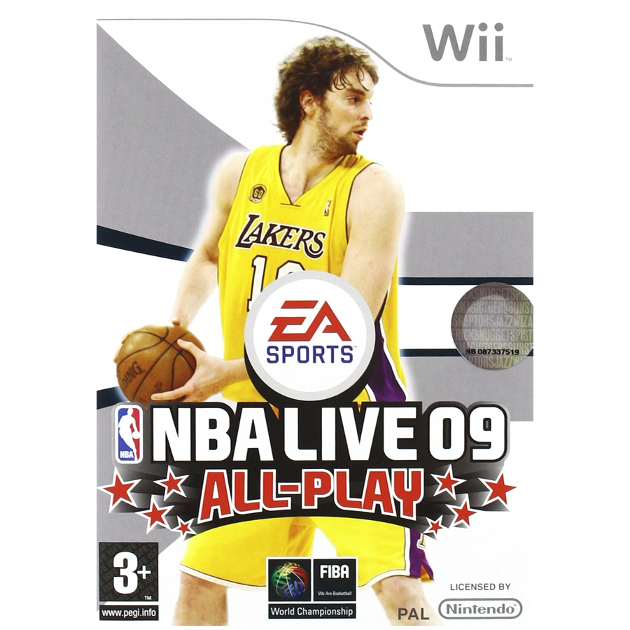 NBA Live 09 All-play Wii (SP)
