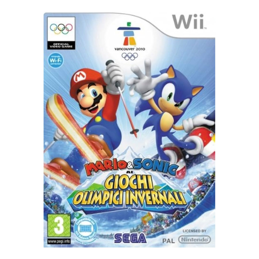 Mario y Sonic en los Juegos Olimpicos de Invierno Wii (IT)