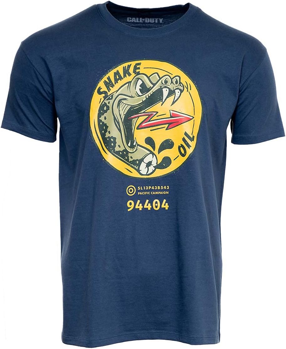 Camiseta Call of Duty Vanguard Snake Azul Talla XL
