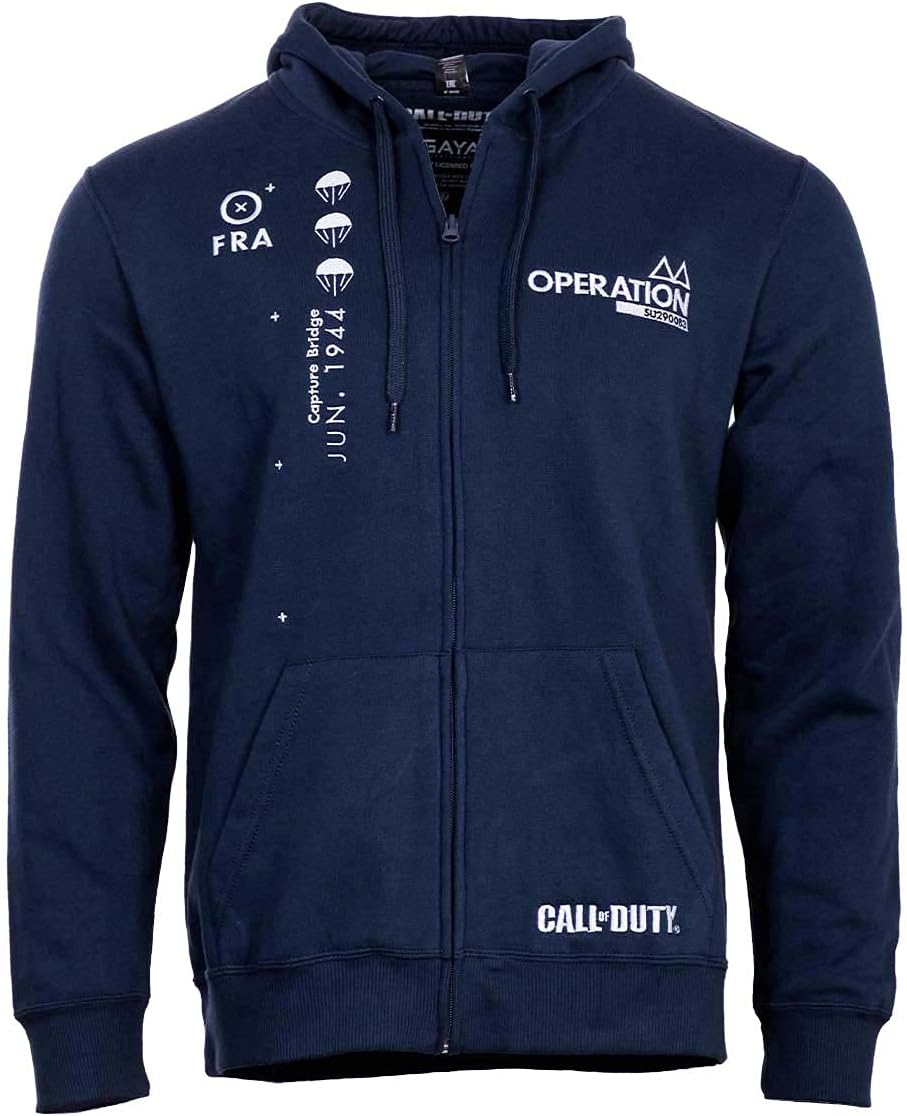 Sudadera con Cremallera Call of Duty Operation Marino Talla XL