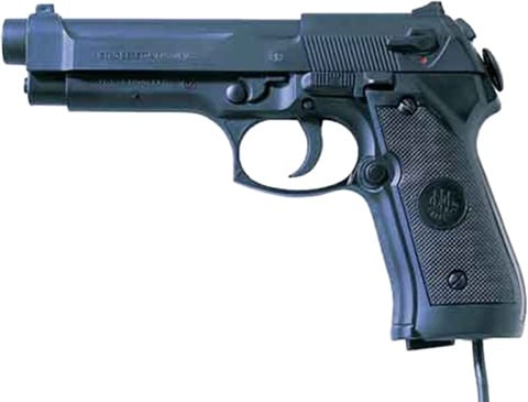 Pistola Thrustmaster Black Pietro Beretta 92FS PS2
