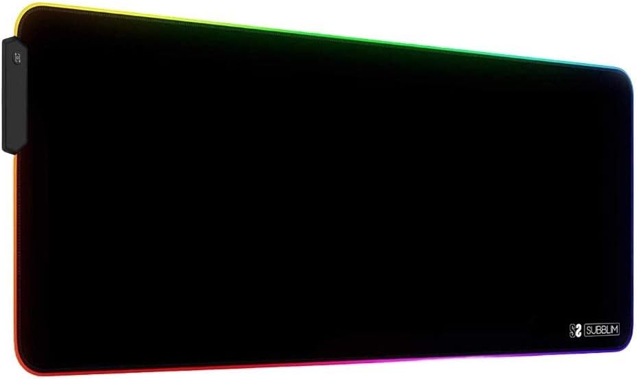 Alfombrilla Raton Subblim Luz RGB Premium XL