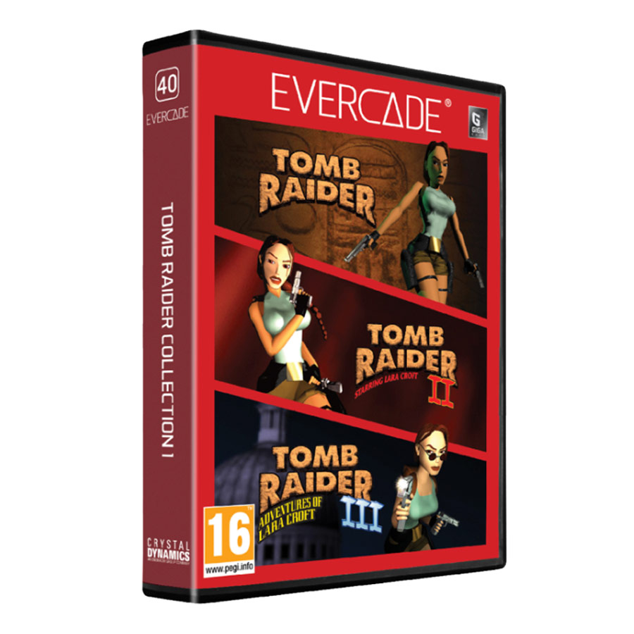 Tomb Raider Collection 1 40 Evercade (SP)