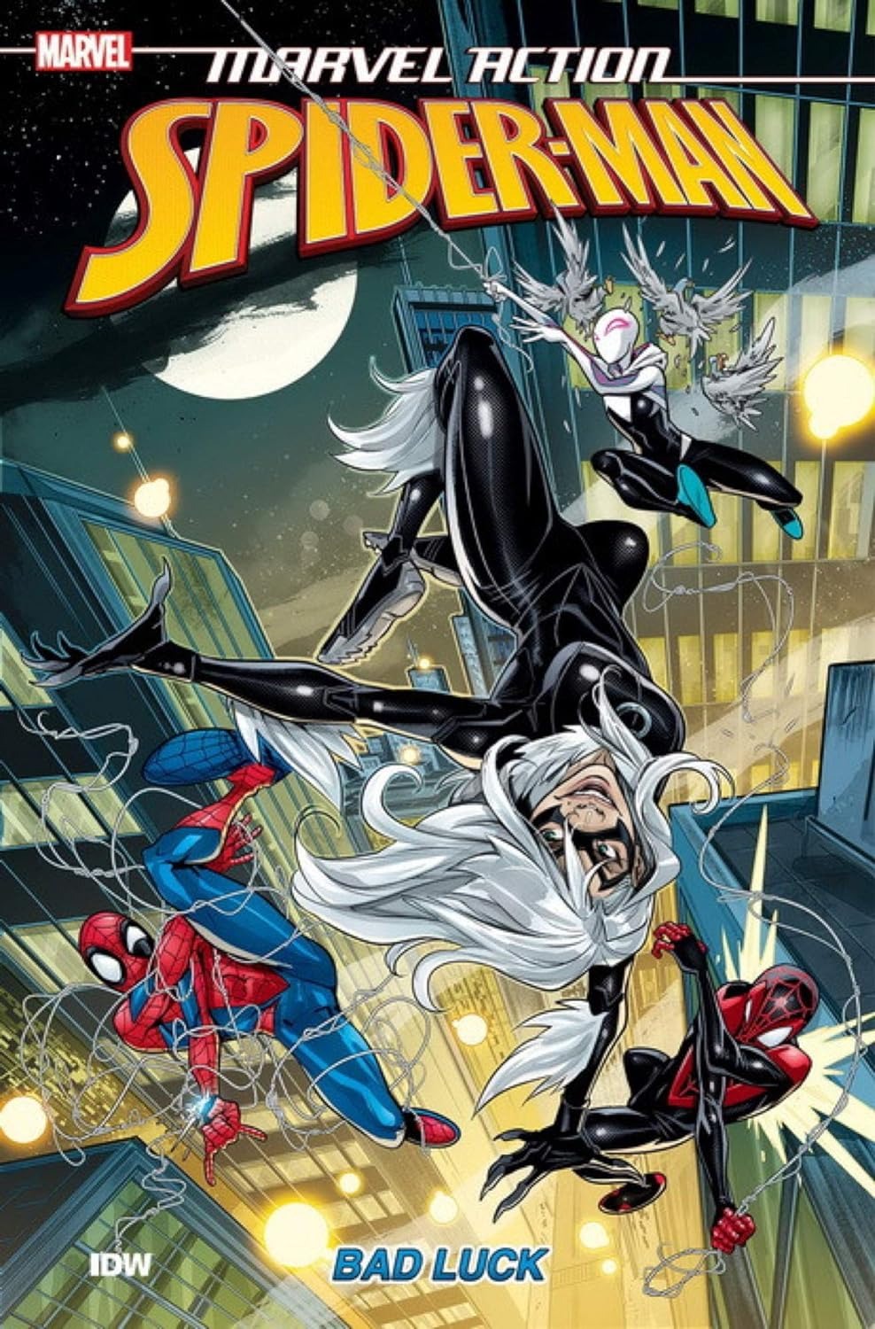 Comic Spiderman Mala Suerte Marvel Action Panini