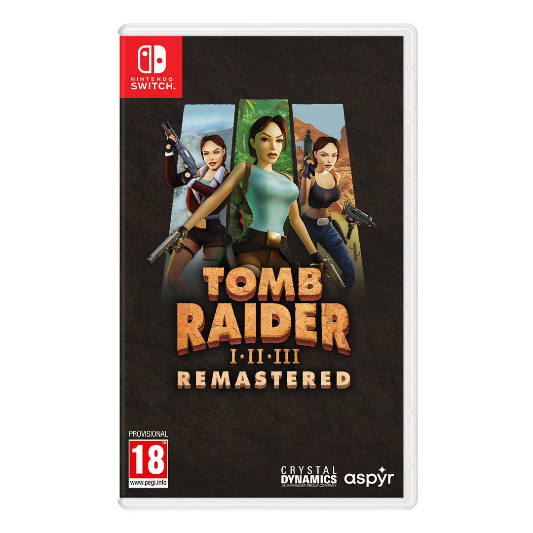 Tomb Raider I-III Remastered Starring Lara Croft Switch (SP)