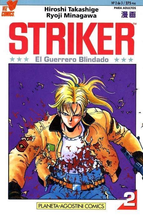 Manga Slim Striker: El Guerrero Blindado Planeta 02