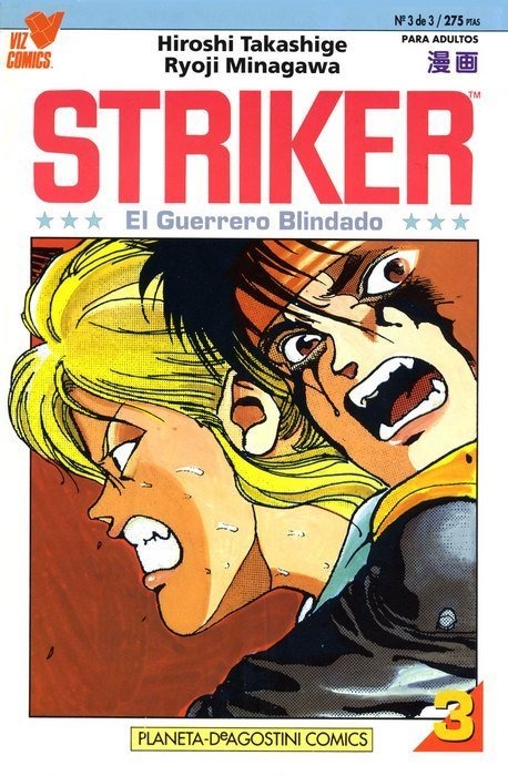 Manga Slim Striker: El Guerrero Blindado Planeta 03