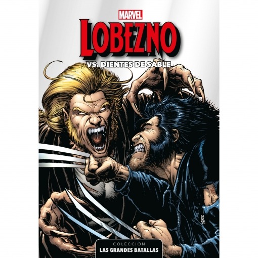 Comic Coleccion Las Grandes Batallas Lobezno vs Dientes de Sable Panini