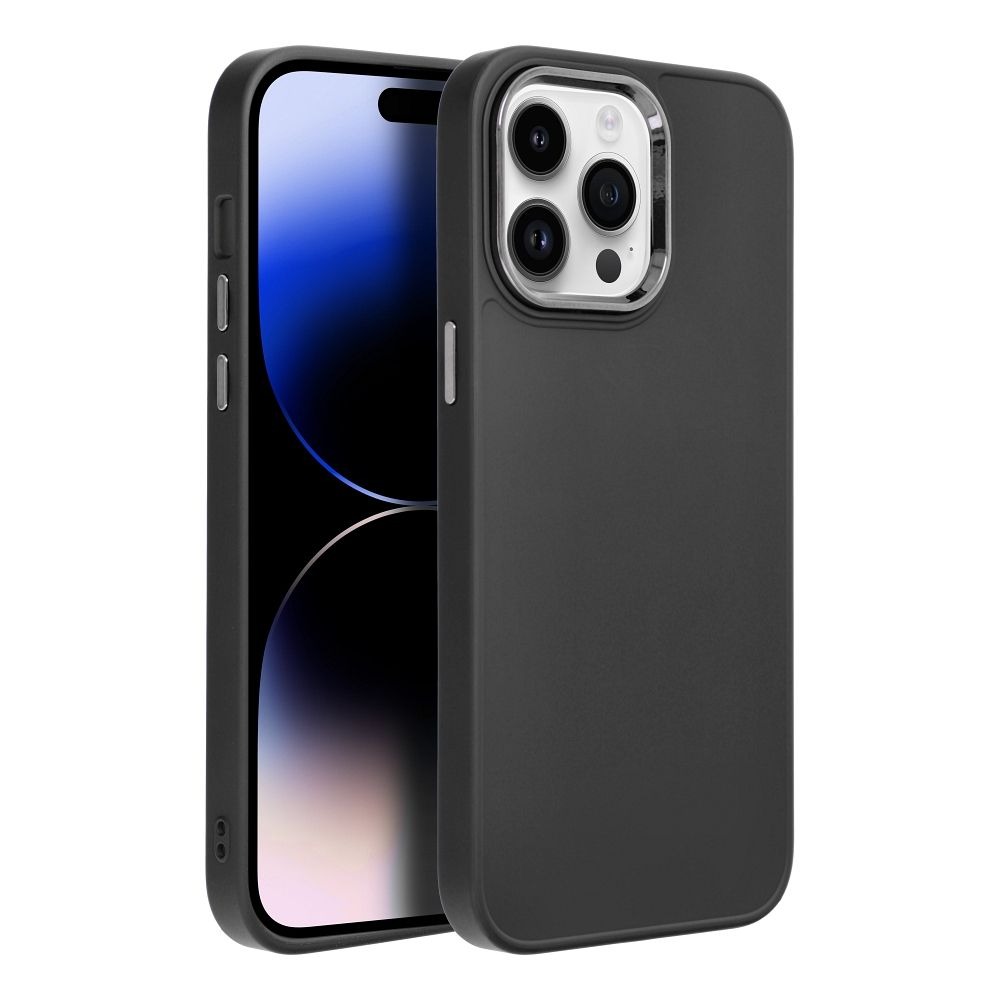Funda Antigolpes Frame Negro iPhone 14 Pro Max