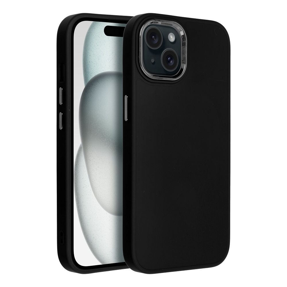Funda Antigolpes Frame iPhone 15 Plus Negro