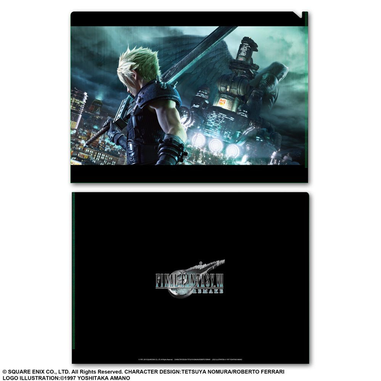 Poster Final Fantasy VII Remake Metallic File Vol 1