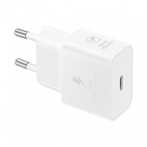 Cargador Carga Rapida Samsung 25W Tipo C Blanco