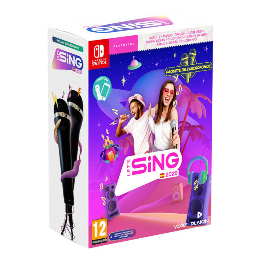 Lets Sing 2025 + 2 Micros Switch (SP)