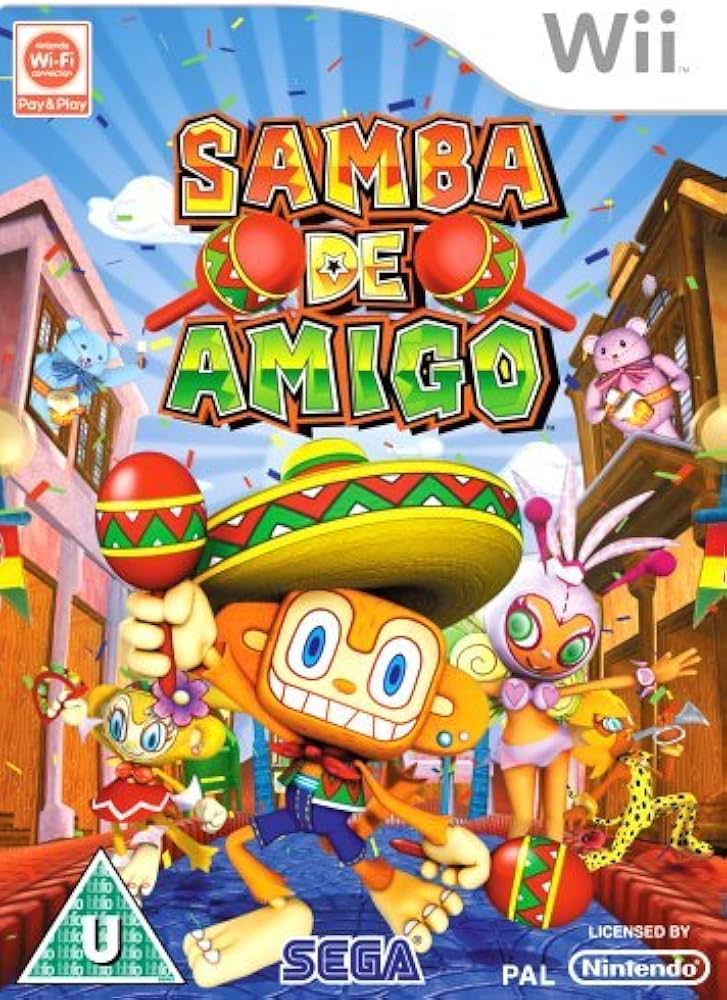 Samba de Amigo Wii (UK)