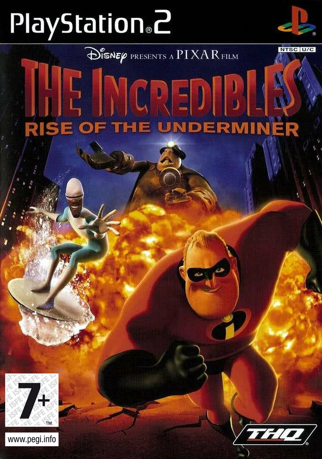 Los Increibles: La Amenaza del Socavador PS2 (UK)