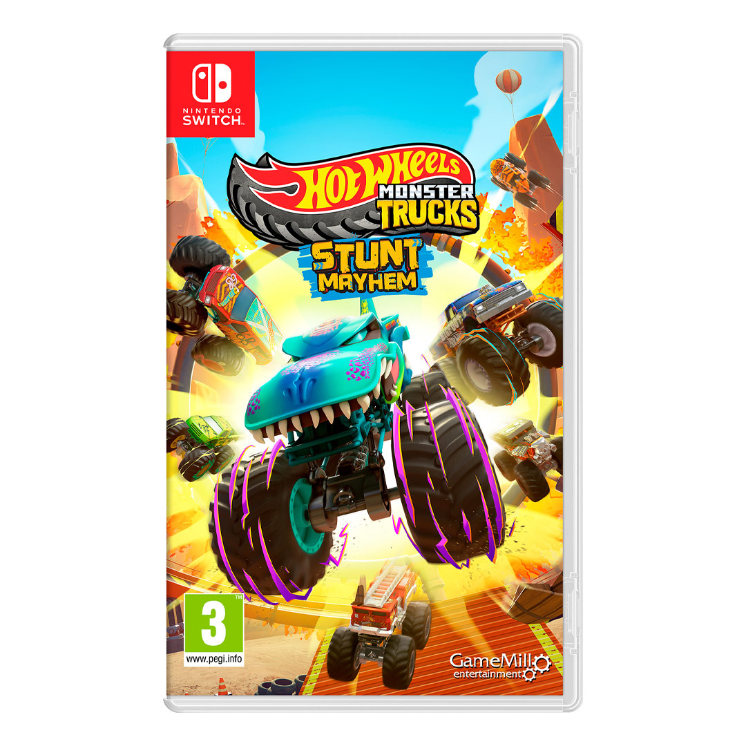 Hot Wheels Monster Trucks Stunt Mayhem Switch (SP)