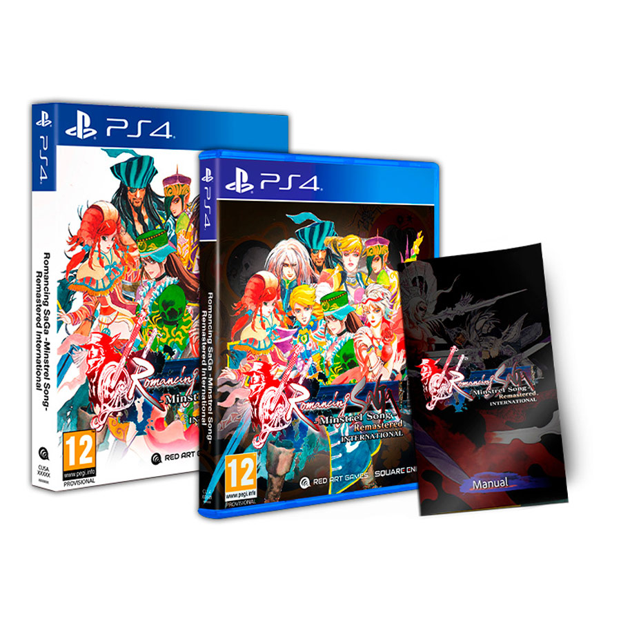 Romancing SaGa Minstrel Song Remastered International PS4 (SP)