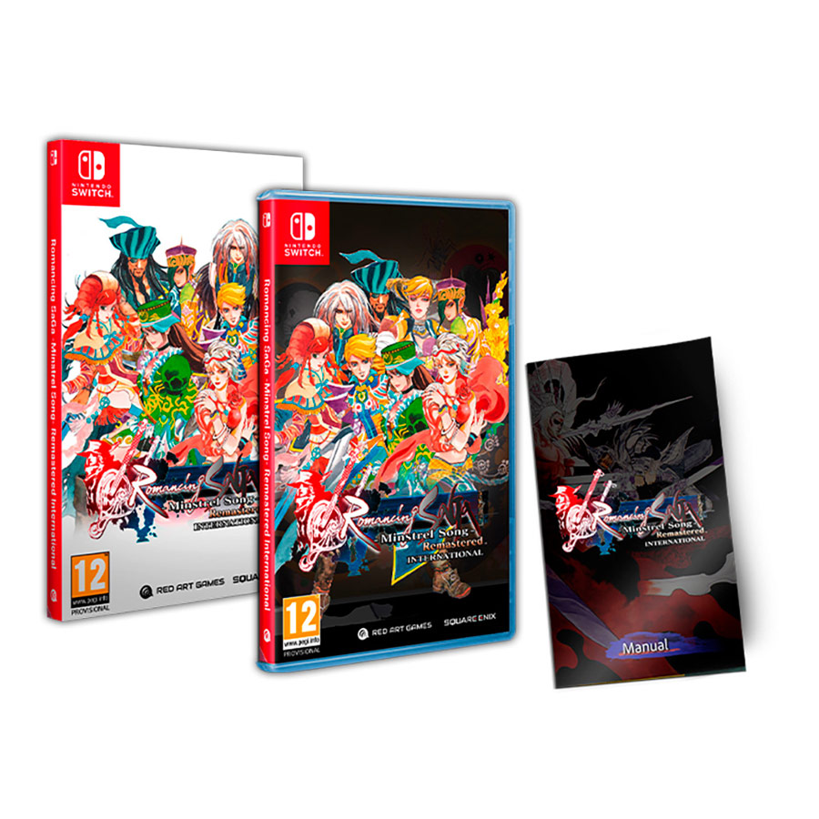 Romancing SaGa Minstrel Song Remastered International Switch (SP)