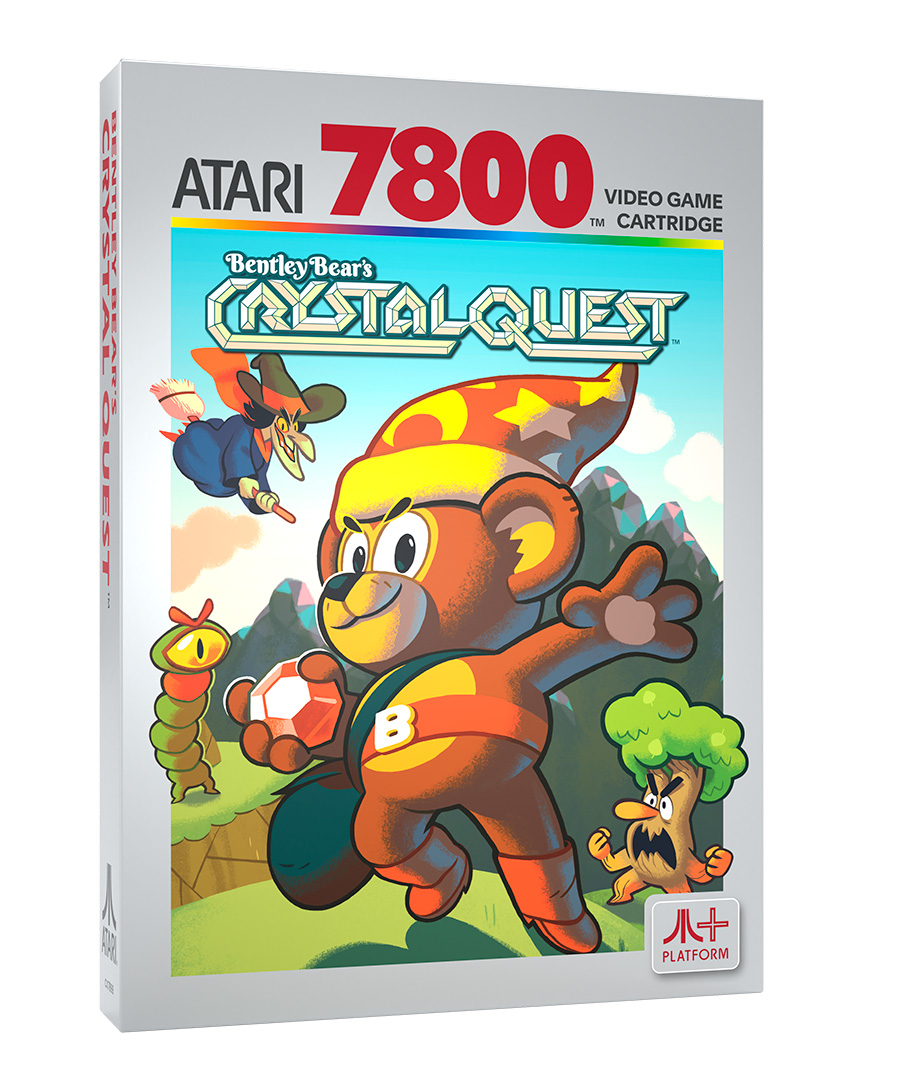 Bentley Bears Crystal Quest Atari 7800 (SP)