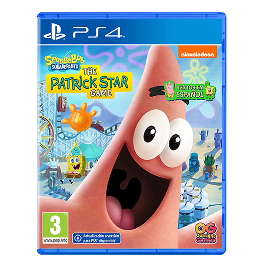 Bob Esponja El Juego de Patricio Estrella PS4 (SP)