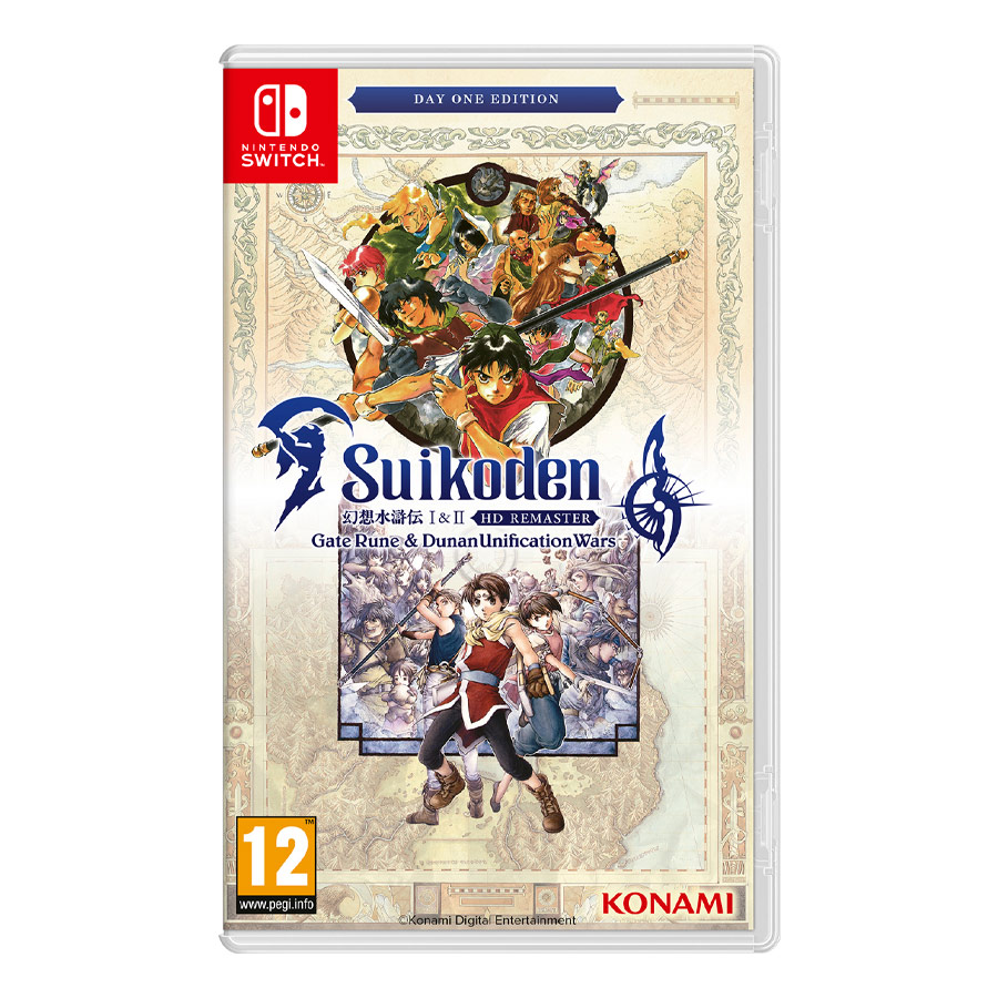 Suikoden I & II HD Remaster Gate Rune & Dunan Unification Wars Day One Edition Switch (SP)