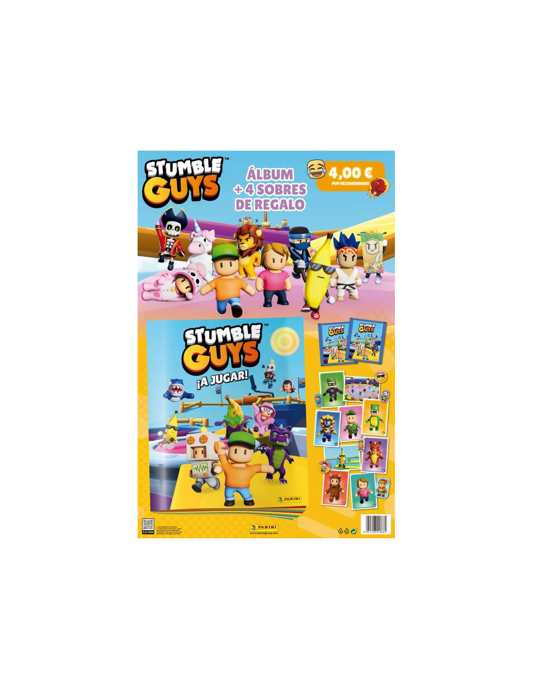 Pack de Lanzamiento Stumble Guys Panini