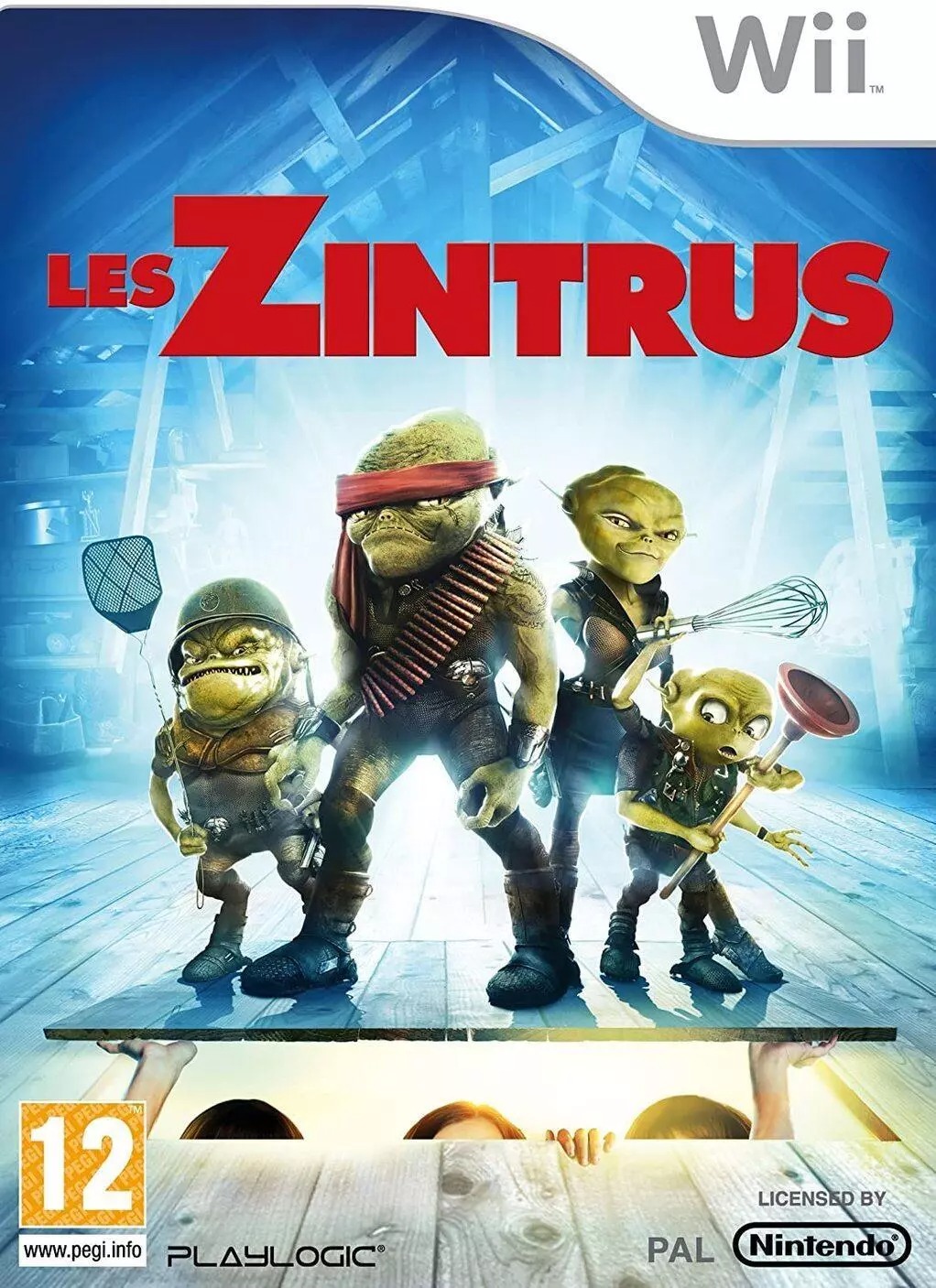 Aliens In The Attic Wii (FR)