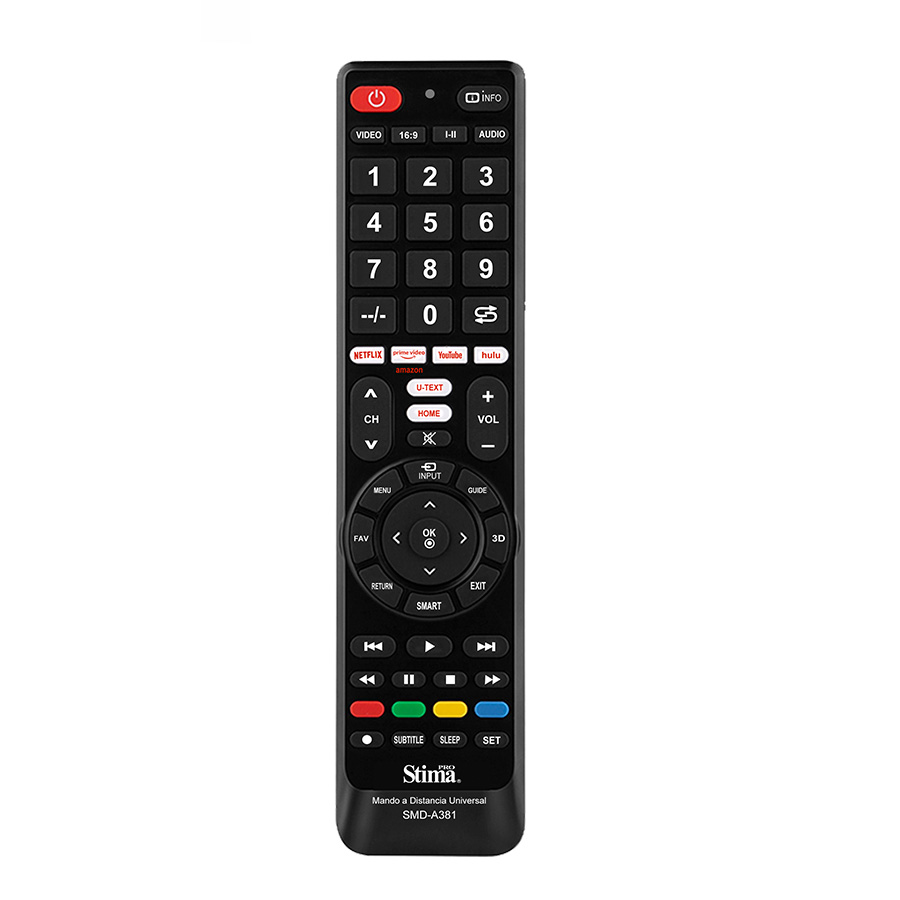 Reacondicionado: Mando a Distancia TV Universal Multimarca Optimo 3D