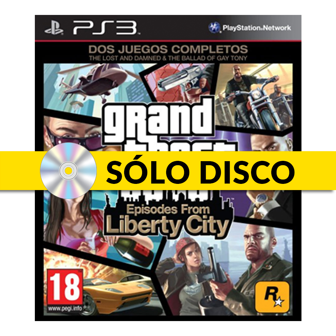 GTA Episodes from Liberty City PS3 (SP)