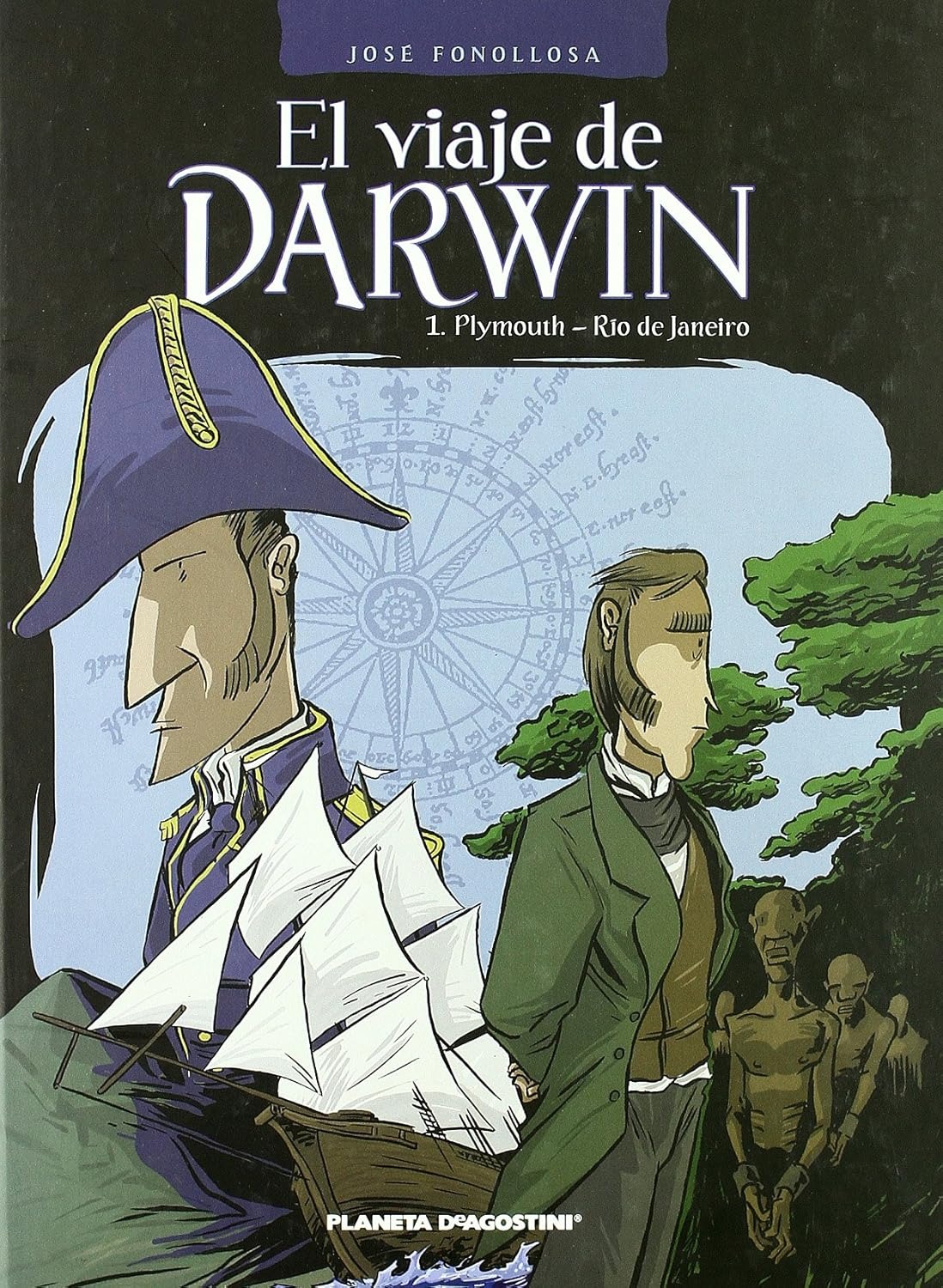 Comic El Viaje de Darwin Planeta 01