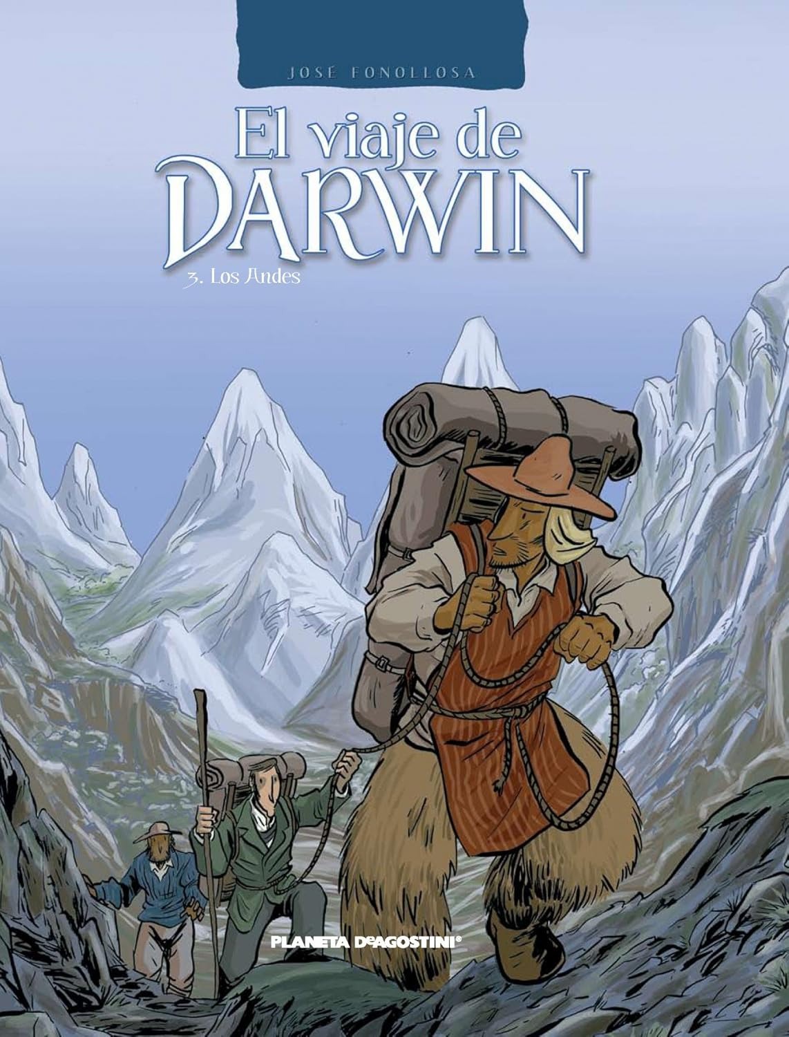Comic El Viaje de Darwin Planeta 03