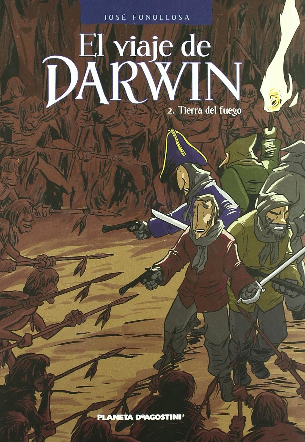 Comic El Viaje de Darwin Planeta 02