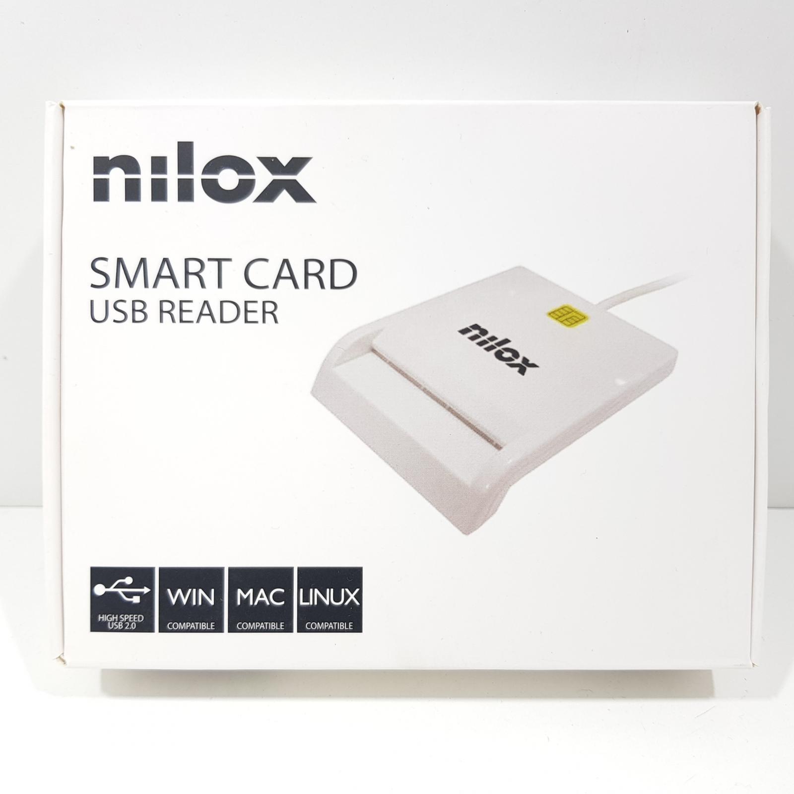 Lector de Tarjetas Nilox NX-SCR1-W