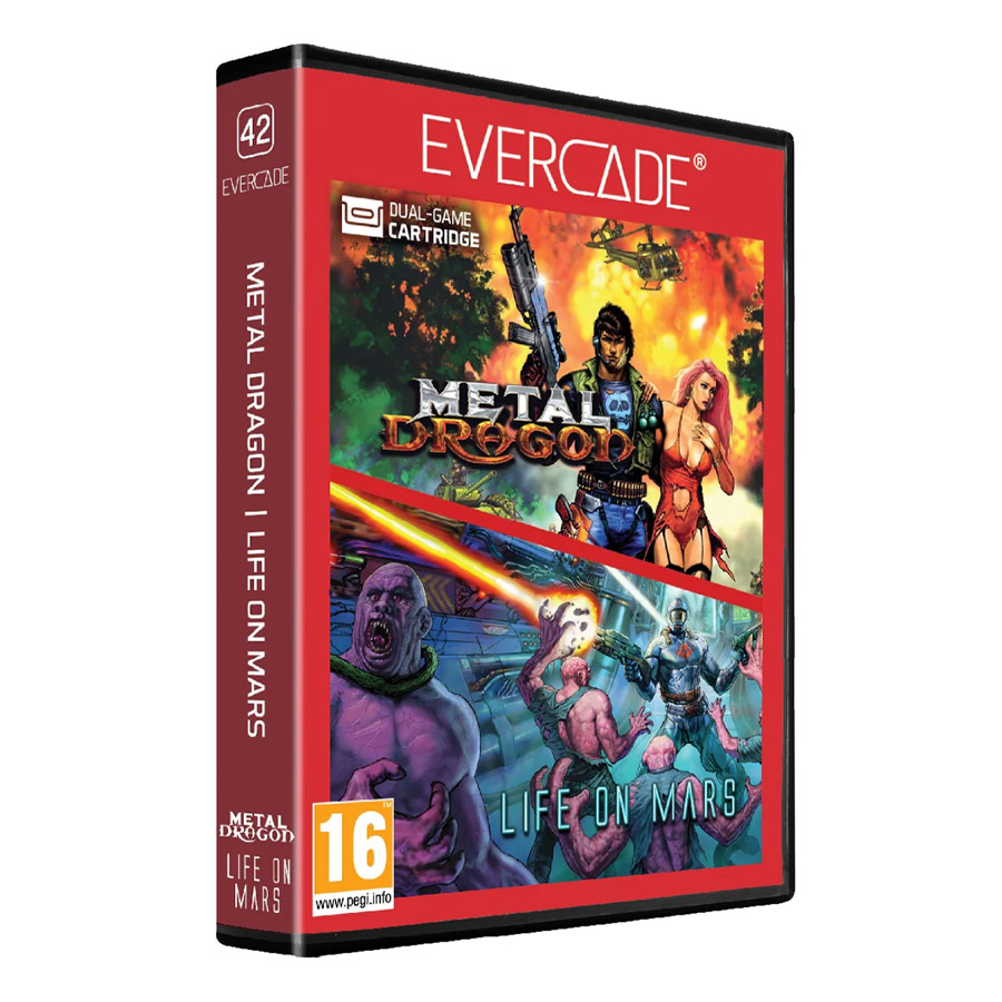 Metal Dragon y Life on Mars C42 Evercade (SP)