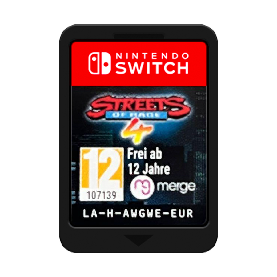 Streets of Rage 4 Switch (SP)