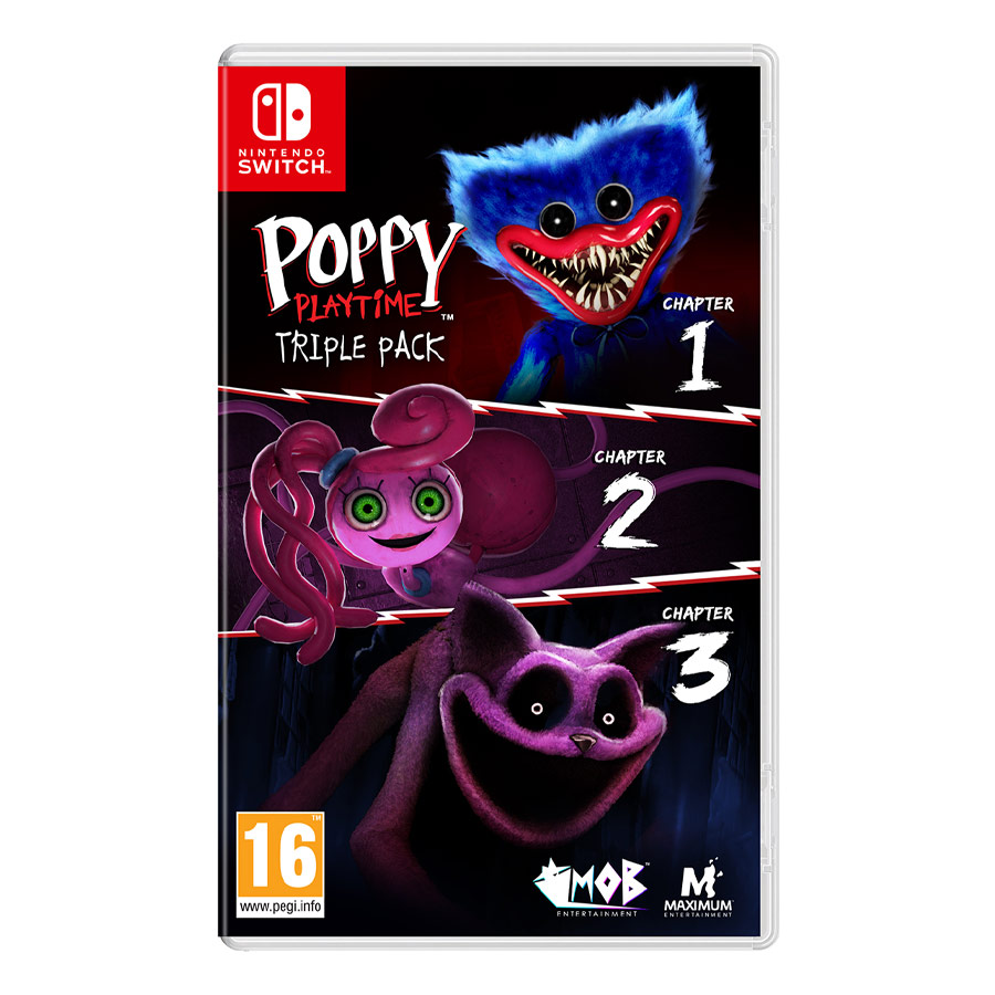 Reacondicionado: Poppy Playtime Triple Pack Switch (SP)