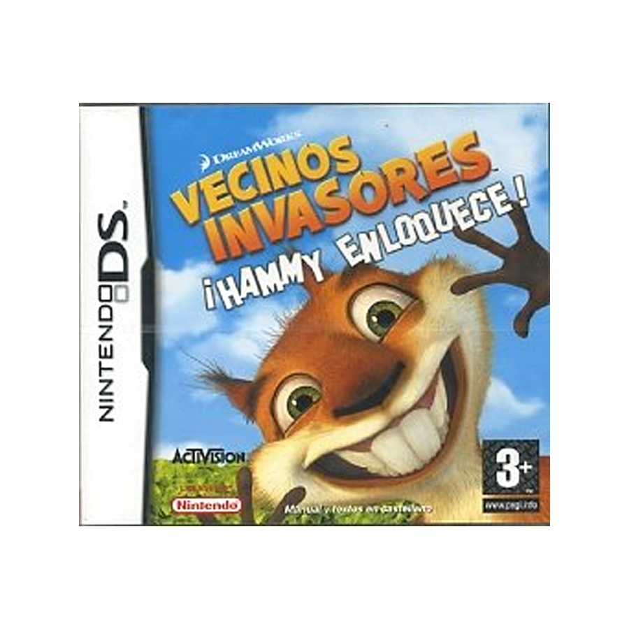 Vecinos Invasores Hammy Enloquece DS (SP)