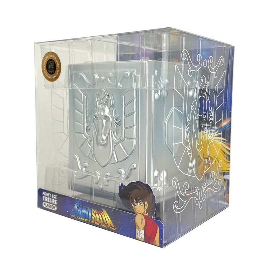 Figura Hucha Saint Seiya Caja de Pandora de Pegaso Plastoy