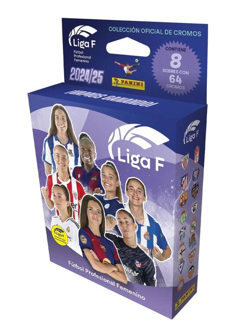 Ecoblister 8 Sobres Cromos Liga Femenina 2024-25 Panini