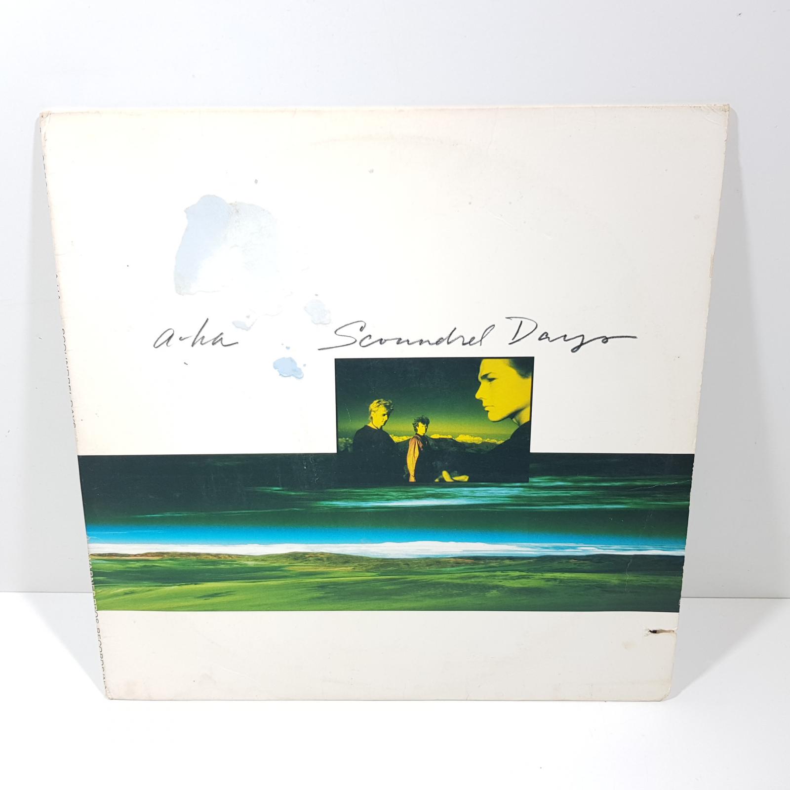 Vinilo A-Ha Scoundrel Days 12"