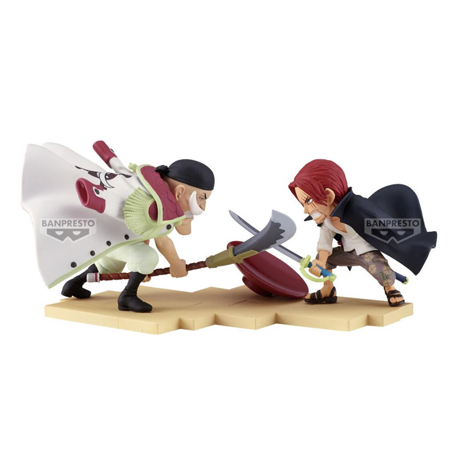 Figura Edward Newgate Vs Shanks One Piece WCF Log Stories Banpresto