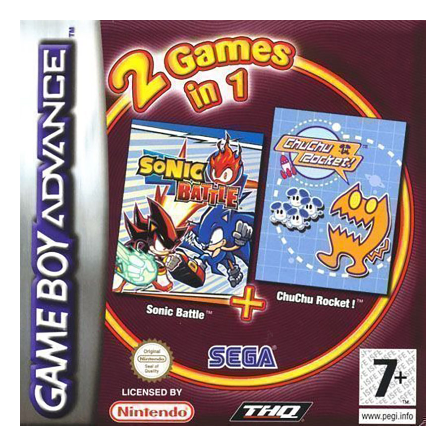 Sonic Battle + Chuchu Rocket GBA (SP)