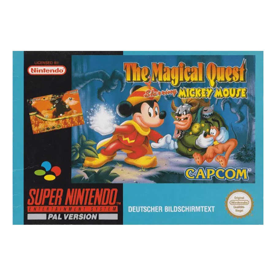 The Magical Quest Mickey Mouse SNES (DE)